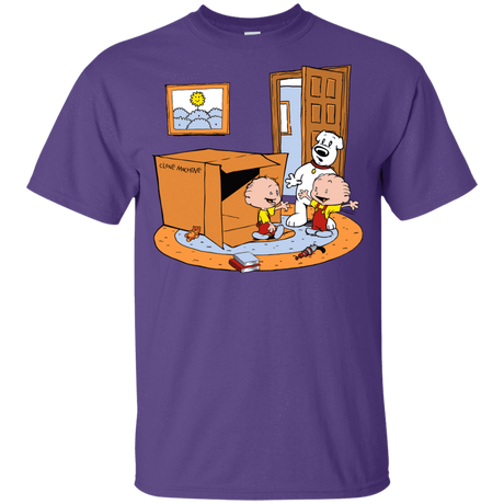 T-Shirts Purple / YXS Stewie and Brian Youth T-Shirt