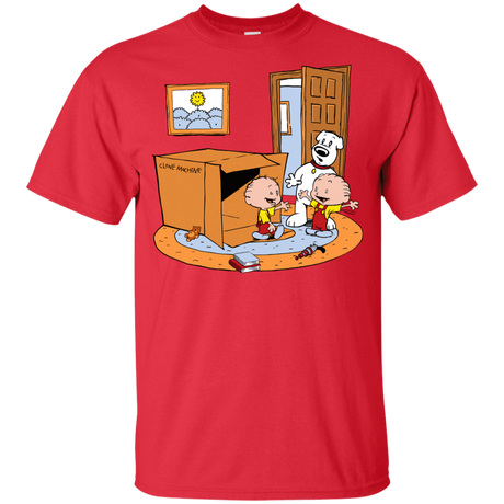 T-Shirts Red / YXS Stewie and Brian Youth T-Shirt