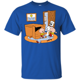 T-Shirts Royal / YXS Stewie and Brian Youth T-Shirt