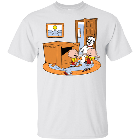 T-Shirts White / YXS Stewie and Brian Youth T-Shirt