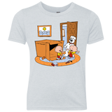 T-Shirts Heather White / YXS Stewie and Brian Youth Triblend T-Shirt