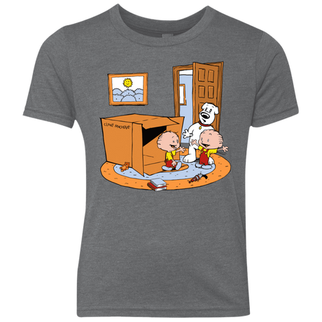 T-Shirts Premium Heather / YXS Stewie and Brian Youth Triblend T-Shirt