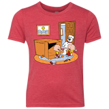 T-Shirts Vintage Red / YXS Stewie and Brian Youth Triblend T-Shirt