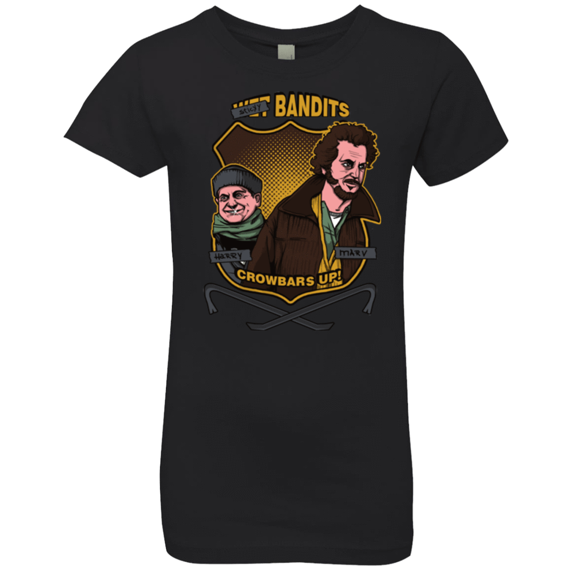 T-Shirts Black / YXS Sticky Bandits Girls Premium T-Shirt