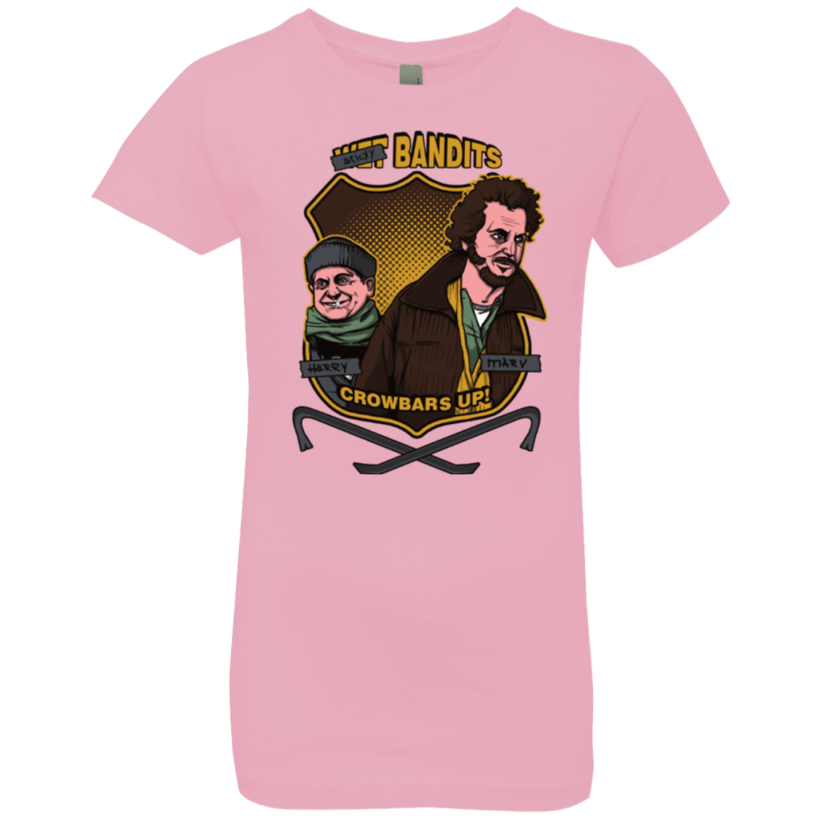 T-Shirts Light Pink / YXS Sticky Bandits Girls Premium T-Shirt