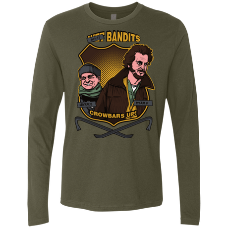 T-Shirts Military Green / Small Sticky Bandits Men's Premium Long Sleeve