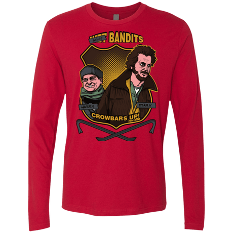T-Shirts Red / Small Sticky Bandits Men's Premium Long Sleeve
