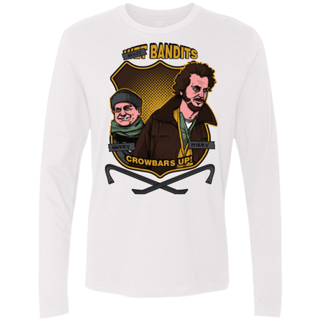T-Shirts White / Small Sticky Bandits Men's Premium Long Sleeve