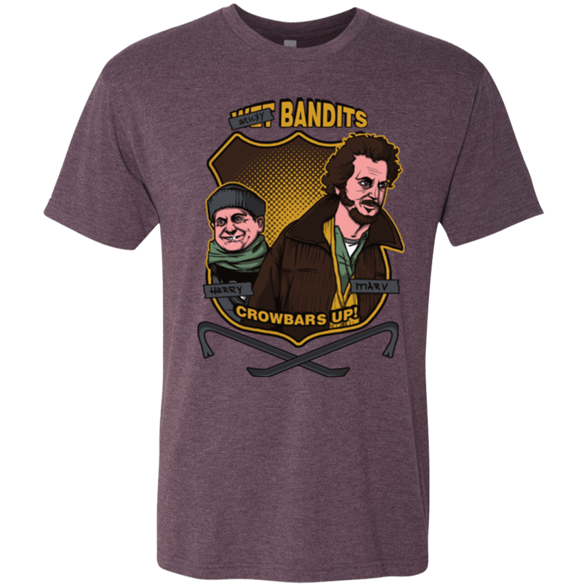 T-Shirts Vintage Purple / Small Sticky Bandits Men's Triblend T-Shirt