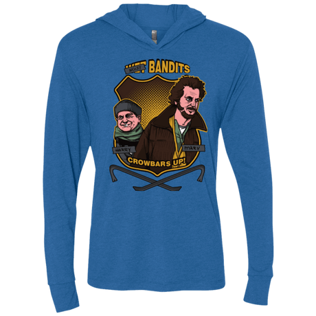 T-Shirts Vintage Royal / X-Small Sticky Bandits Triblend Long Sleeve Hoodie Tee