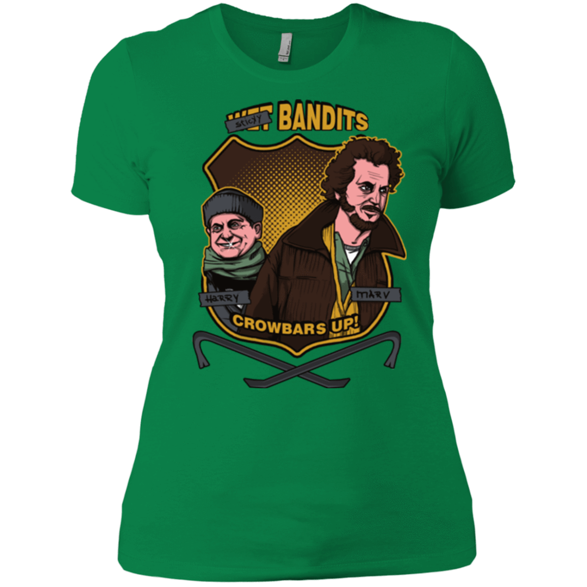 T-Shirts Kelly Green / X-Small Sticky Bandits Women's Premium T-Shirt