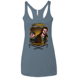 T-Shirts Indigo / X-Small Sticky Bandits Women's Triblend Racerback Tank