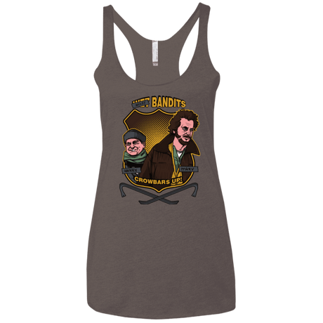 T-Shirts Macchiato / X-Small Sticky Bandits Women's Triblend Racerback Tank