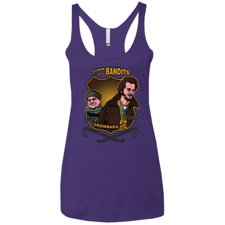 T-Shirts Purple Rush / X-Small Sticky Bandits Women's Triblend Racerback Tank