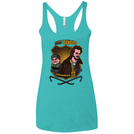 T-Shirts Tahiti Blue / X-Small Sticky Bandits Women's Triblend Racerback Tank