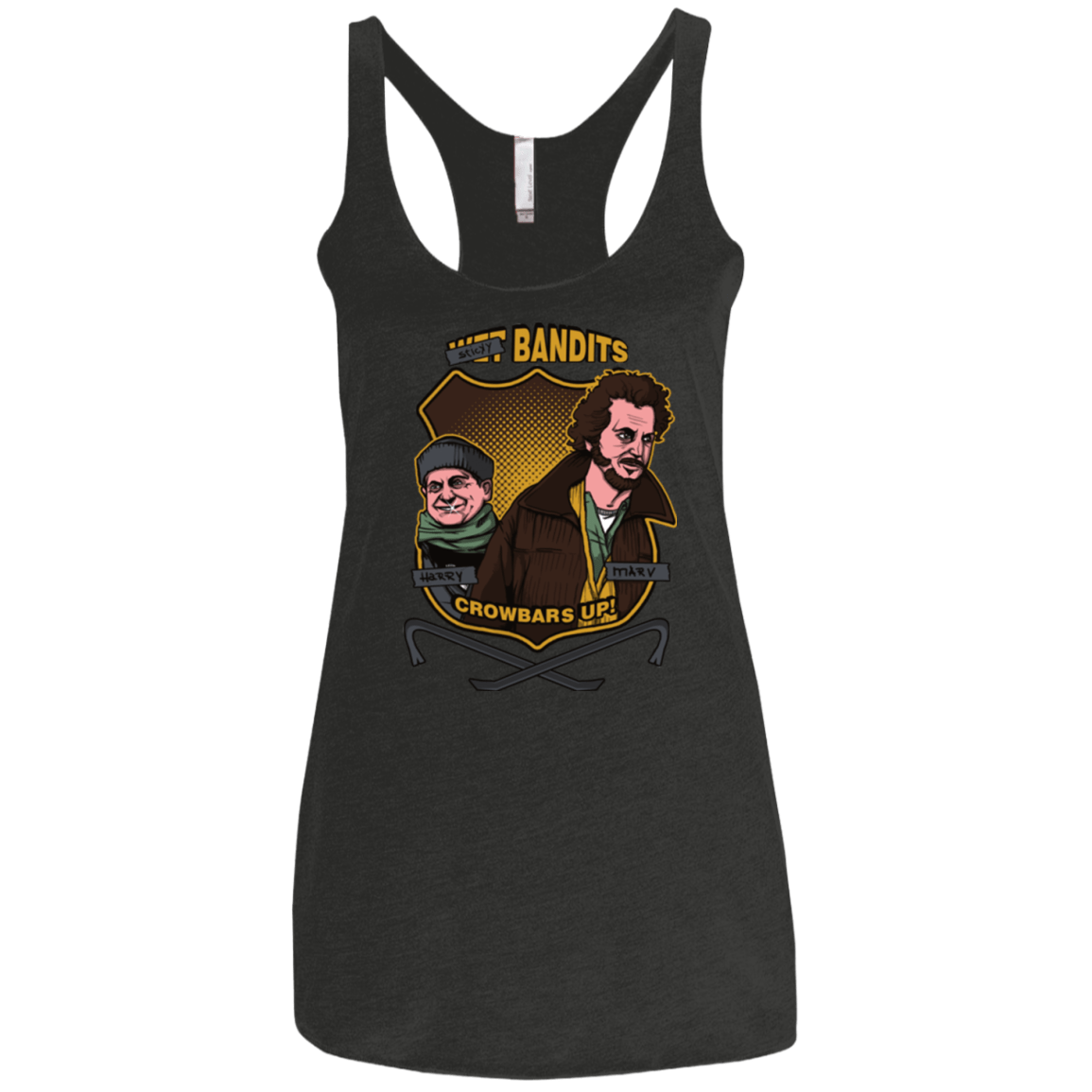 T-Shirts Vintage Black / X-Small Sticky Bandits Women's Triblend Racerback Tank