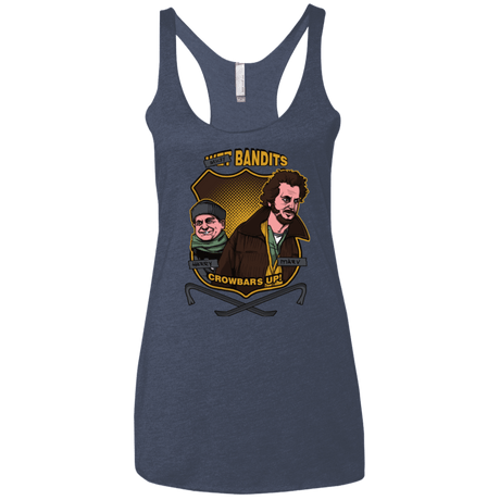 T-Shirts Vintage Navy / X-Small Sticky Bandits Women's Triblend Racerback Tank