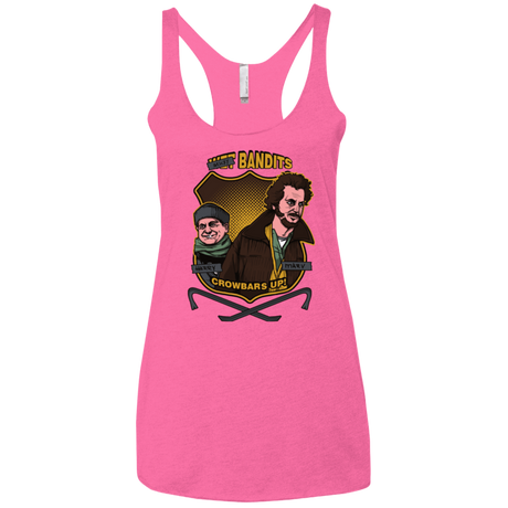 T-Shirts Vintage Pink / X-Small Sticky Bandits Women's Triblend Racerback Tank