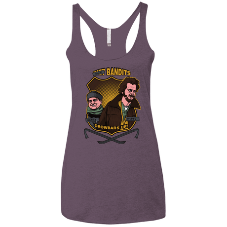 T-Shirts Vintage Purple / X-Small Sticky Bandits Women's Triblend Racerback Tank