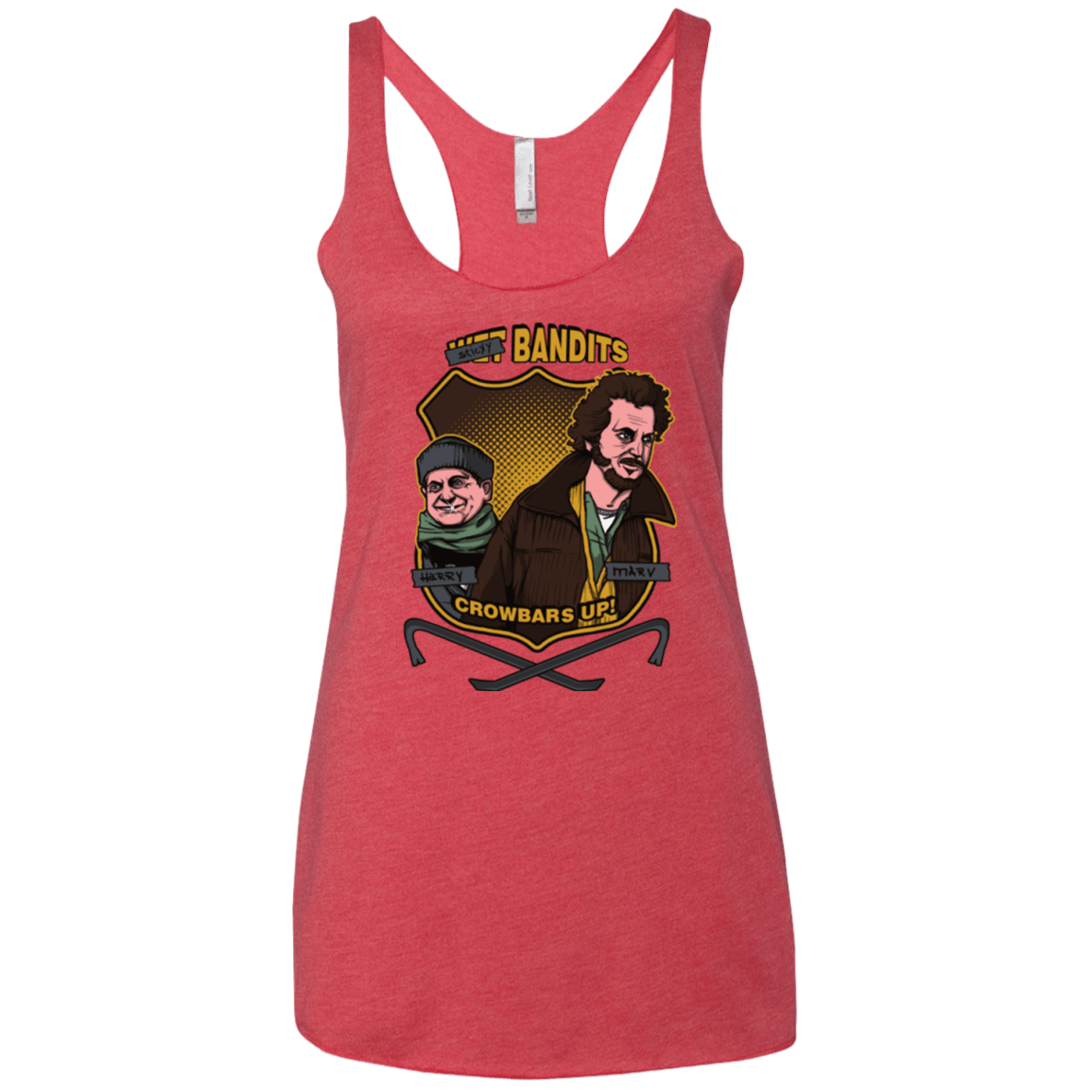 T-Shirts Vintage Red / X-Small Sticky Bandits Women's Triblend Racerback Tank
