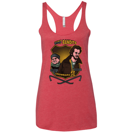 T-Shirts Vintage Red / X-Small Sticky Bandits Women's Triblend Racerback Tank