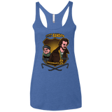 T-Shirts Vintage Royal / X-Small Sticky Bandits Women's Triblend Racerback Tank