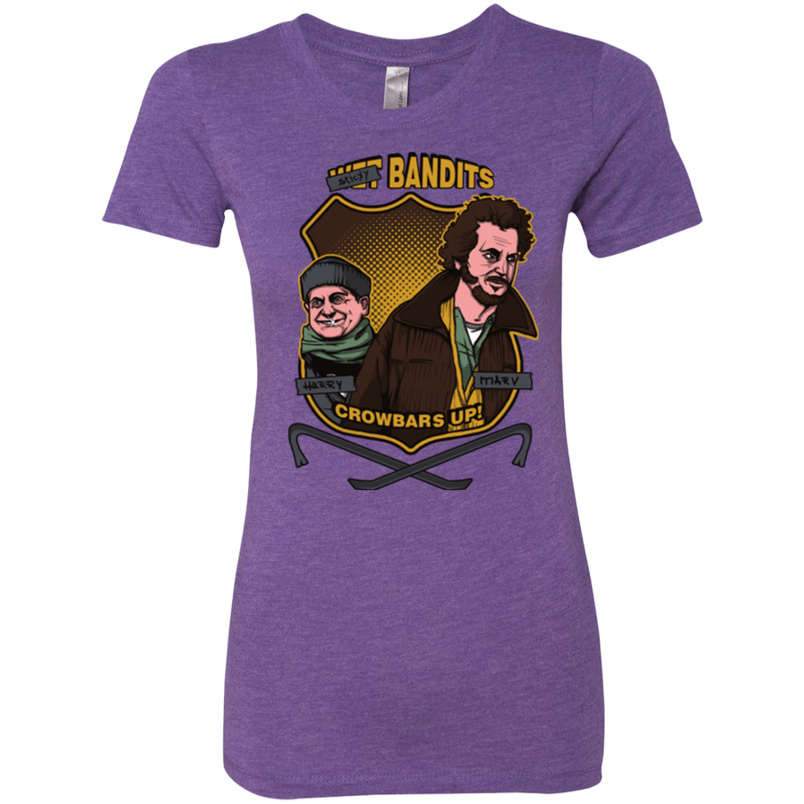 T-Shirts Purple Rush / Small Sticky Bandits Women's Triblend T-Shirt