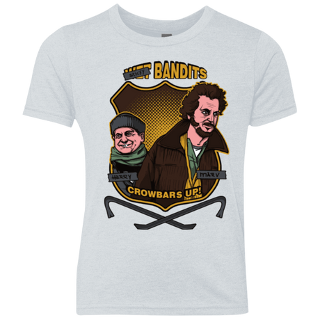 T-Shirts Heather White / YXS Sticky Bandits Youth Triblend T-Shirt