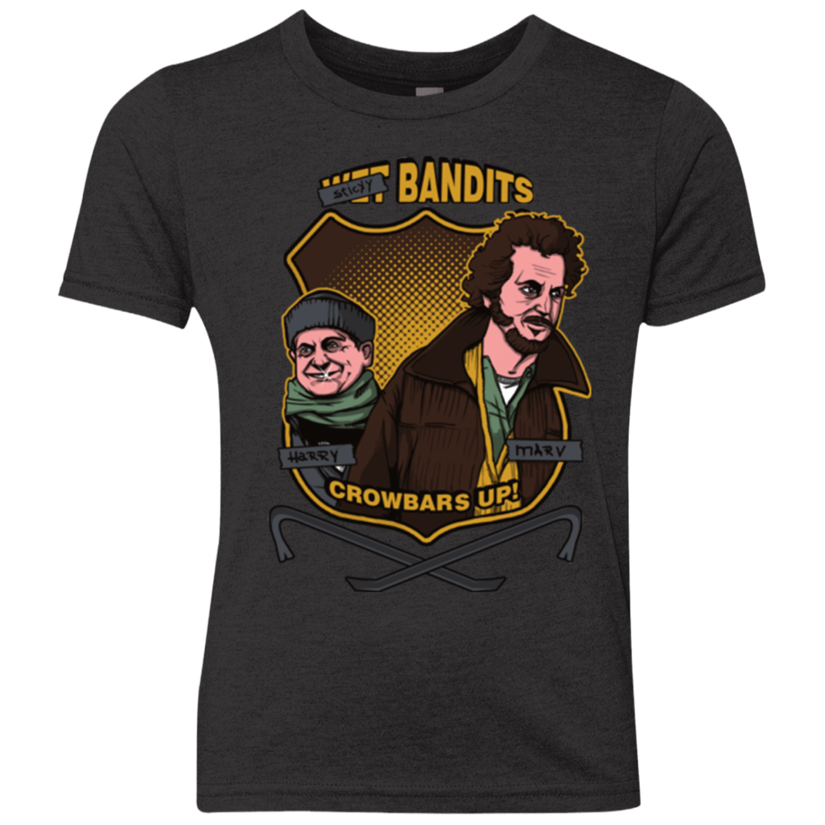 T-Shirts Vintage Black / YXS Sticky Bandits Youth Triblend T-Shirt