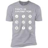 T-Shirts Heather Grey / YXS Still Waiting Boys Premium T-Shirt