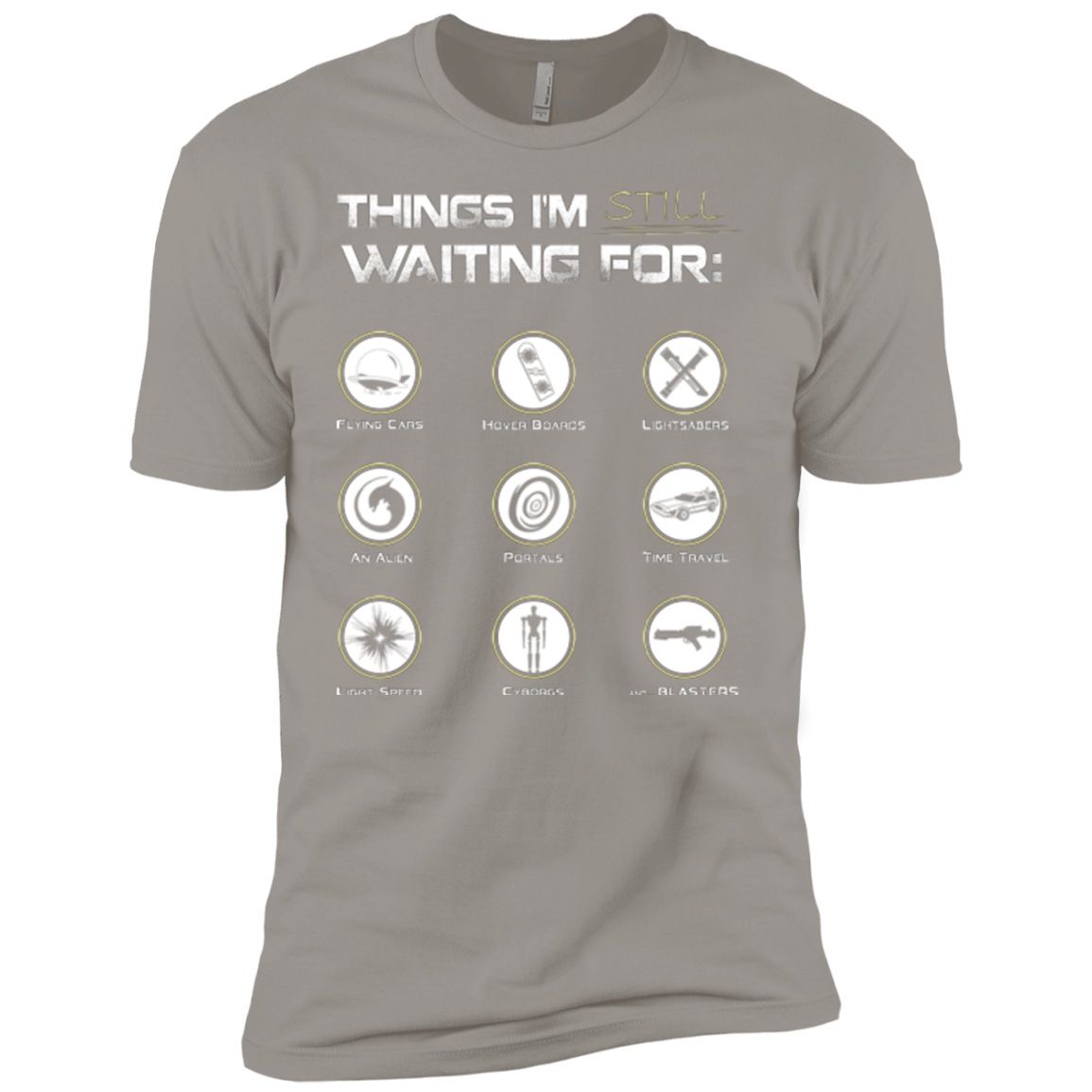 T-Shirts Light Grey / YXS Still Waiting Boys Premium T-Shirt