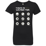 T-Shirts Black / YXS Still Waiting Girls Premium T-Shirt