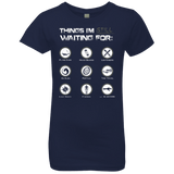 T-Shirts Midnight Navy / YXS Still Waiting Girls Premium T-Shirt