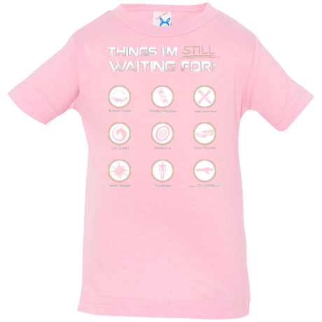 T-Shirts Pink / 6 Months Still Waiting Infant Premium T-Shirt