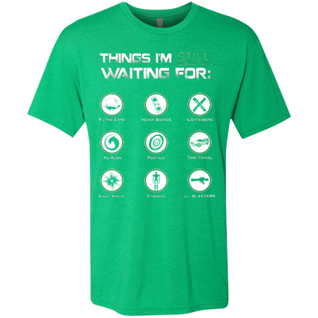T-Shirts Envy / Small Still Waiting Men's Triblend T-Shirt