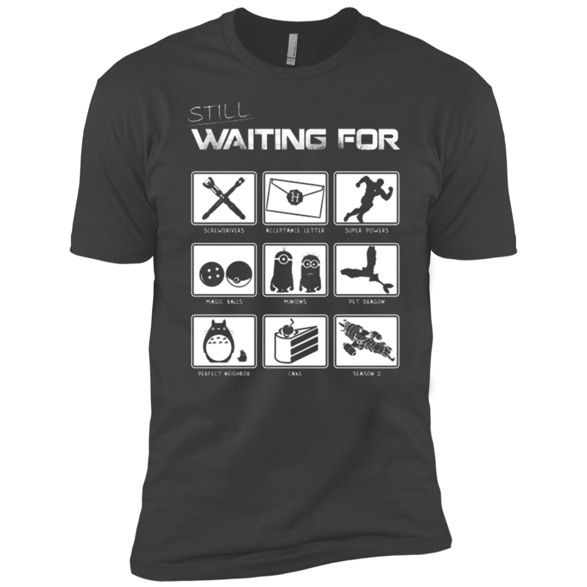 T-Shirts Heavy Metal / YXS Still Waiting Part 2 Boys Premium T-Shirt