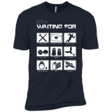 T-Shirts Midnight Navy / YXS Still Waiting Part 2 Boys Premium T-Shirt
