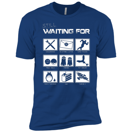 T-Shirts Royal / YXS Still Waiting Part 2 Boys Premium T-Shirt