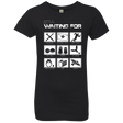 T-Shirts Black / YXS Still Waiting Part 2 Girls Premium T-Shirt