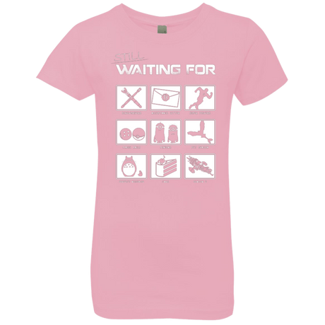T-Shirts Light Pink / YXS Still Waiting Part 2 Girls Premium T-Shirt