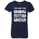 T-Shirts Midnight Navy / YXS Still Waiting Part 2 Girls Premium T-Shirt