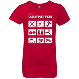T-Shirts Red / YXS Still Waiting Part 2 Girls Premium T-Shirt
