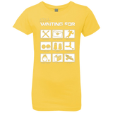 T-Shirts Vibrant Yellow / YXS Still Waiting Part 2 Girls Premium T-Shirt