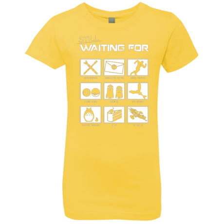 T-Shirts Vibrant Yellow / YXS Still Waiting Part 2 Girls Premium T-Shirt