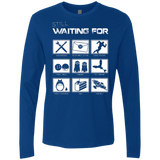 T-Shirts Royal / Small Still Waiting Part 2 Men's Premium Long Sleeve