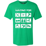 T-Shirts Envy / Small Still Waiting Part 2 Men's Triblend T-Shirt