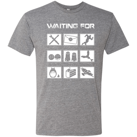 T-Shirts Premium Heather / Small Still Waiting Part 2 Men's Triblend T-Shirt