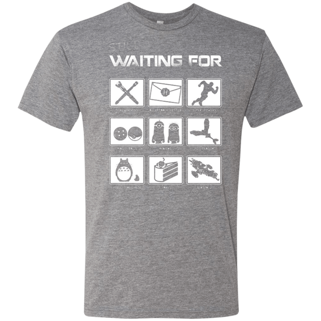 T-Shirts Premium Heather / Small Still Waiting Part 2 Men's Triblend T-Shirt