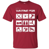 T-Shirts Cardinal / Small Still Waiting Part 2 T-Shirt