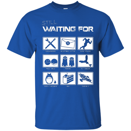 T-Shirts Royal / Small Still Waiting Part 2 T-Shirt